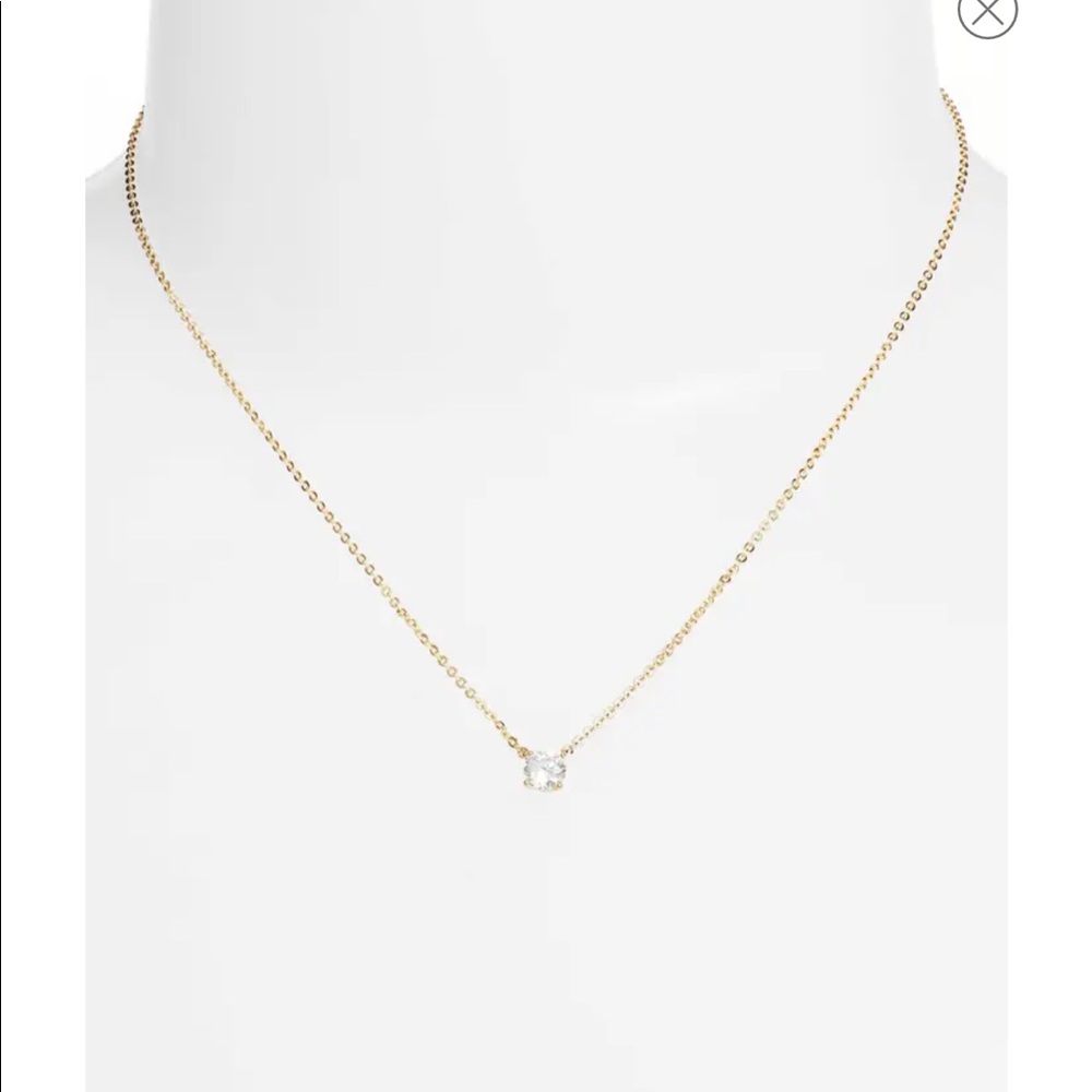 Cubic Zirconia Pendant Necklace